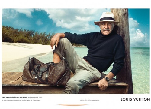 Sean Connery for Louis Vuitton