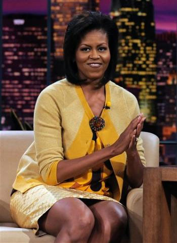 Michelle Obama Jay Leno Show