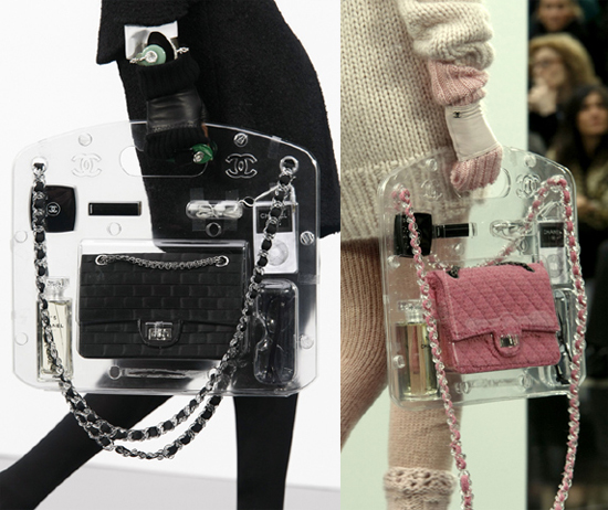 Chanel online plastic bag