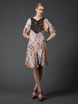 chloe-silk-print-dress