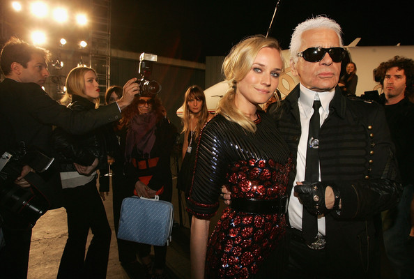 Diane Kruger: Karl Lagerfeld Is a Fun Neighbour