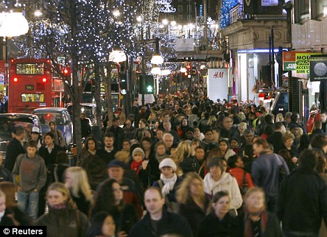 Christmas at London's West End