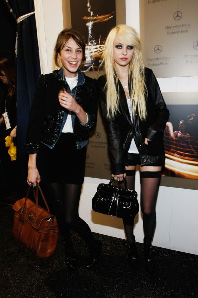 Rock Fashion Week on Spotted  Taylor Momsen And Alexa Chung At New York Fashion Week