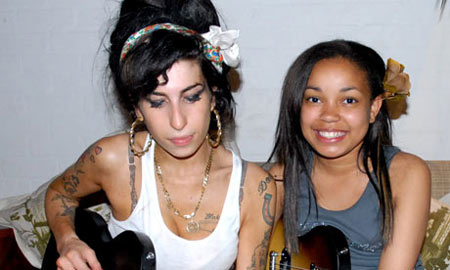 Amy Winehouse and Dionne Bromfield