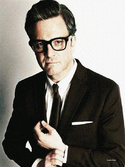 Colin Firth shot by Tom Ford