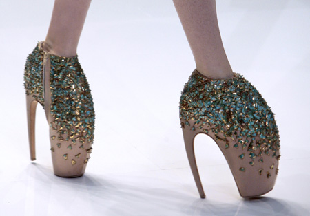 Alexander McQueen's Armadillo shoes
