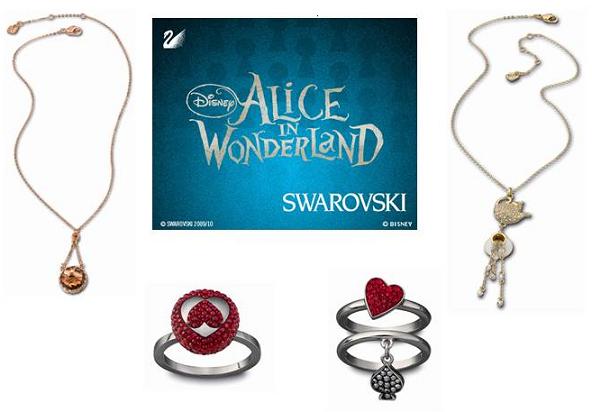Alice in wonderland jewellery swarovski online