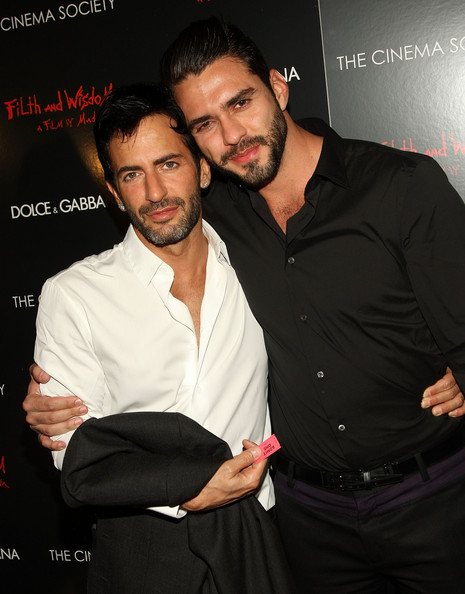 Fashion designer Marc Jacobs and boyfriend Lorenzo Martone had