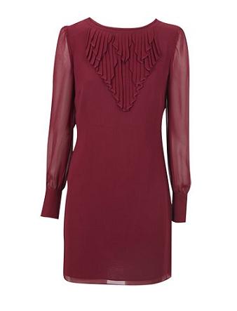 Long Sleeve Shift Dress on Oasis Long Sleeved Shift