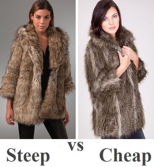 Collection Faux Fur Coat Cheap Pictures - Reikian