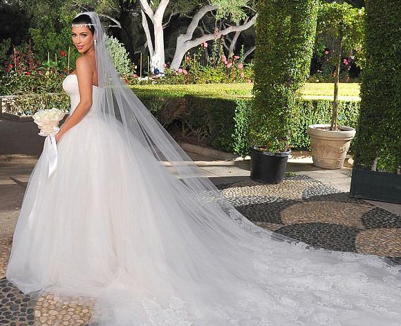 Wedding Dresses Vera Wang Kim Kardashian Images amp; Pictures 