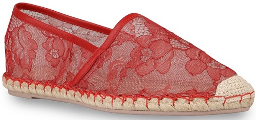 Shoe crush ALERT…Valentino Lace Espadrilles