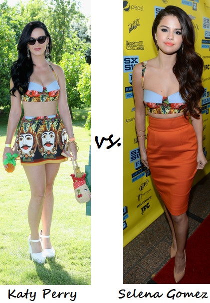 Katy Perry vs Selena