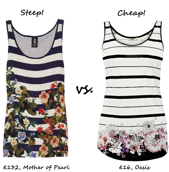 steep vs cheap printed vest