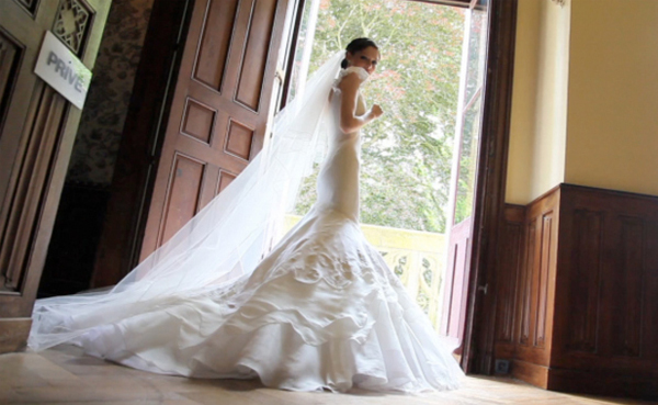 coco-rocha wedding dress-