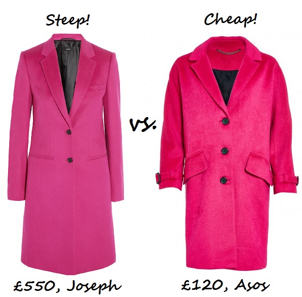 Steep v cheap pink coat