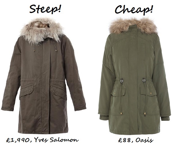Cheap parka sale