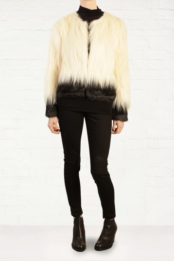 1. Unreal Fur Fire and Ice Faux Fur Jacket