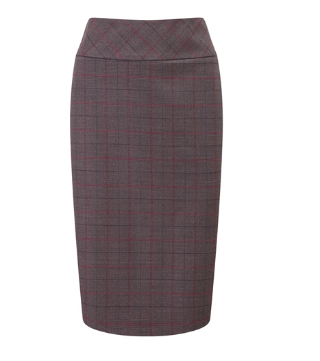 Lunchtime Buy Austin Reed Purple Check Wool Skirt My Fashion Life