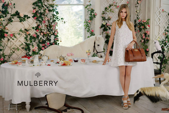 cara delevingne mulberry spring summer 2014 ad campaign