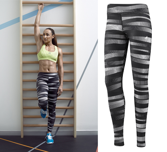 adidas allover print tights