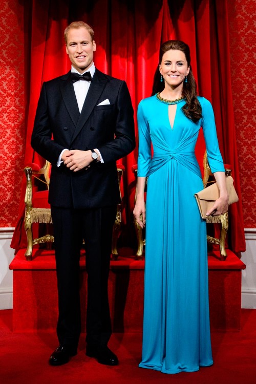 prince william and kate middleton madame tussauds waxworks revamp2014