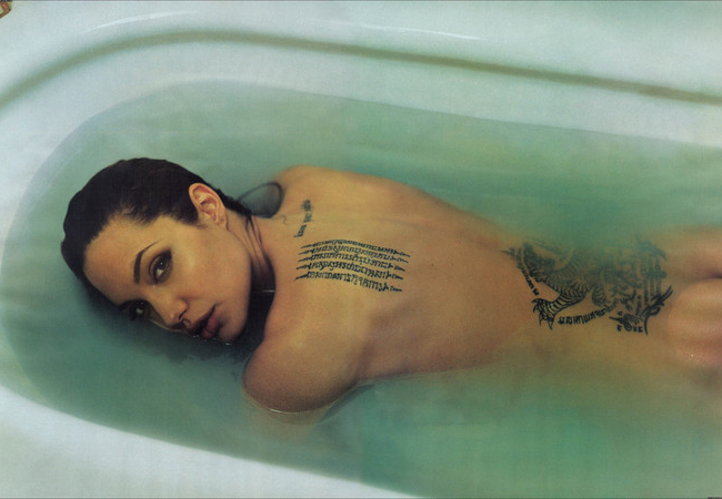 Angelina Jolie by Annie Leibovitz