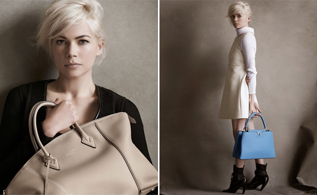 Michelle Williams Looks Amazing New Louis Vuitton Ads