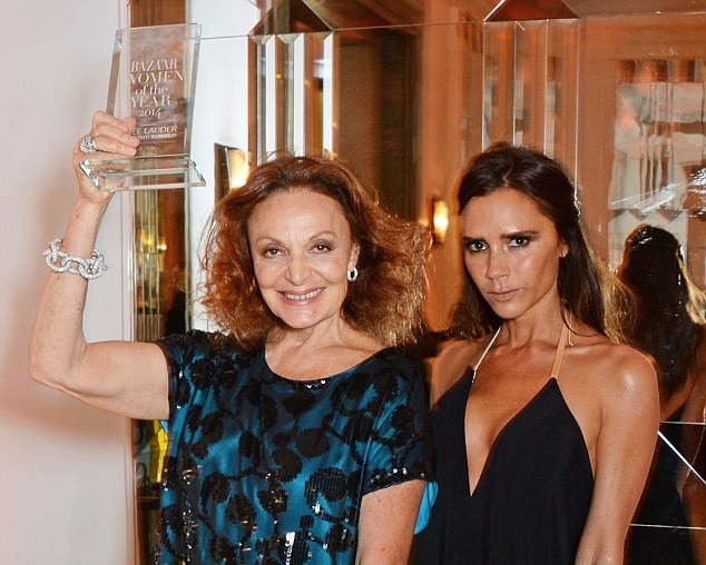 Diane Von Furstenberg wins Harper s Bazaar Fashion Icon award my