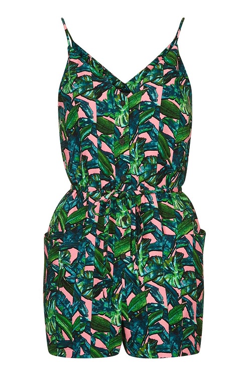 leafprintplaysuit