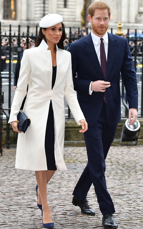meghan markle commonwealth day service