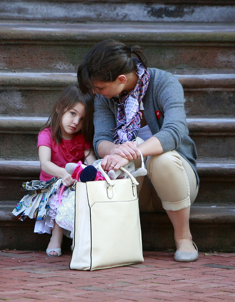 Katie Holmes and Suri Cruise