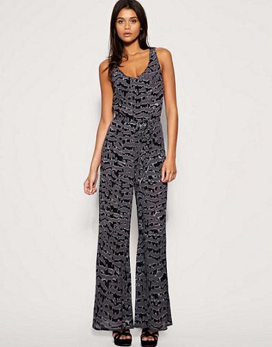 Lunchtime buy: Warehouse feather animal jumpsuit - my fashion life