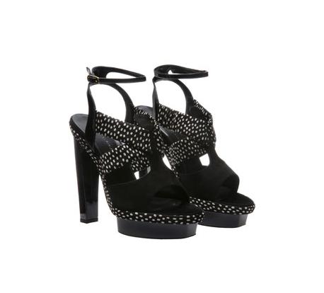 Party shoes over £250: Balenciaga silk polka dot platforms - my fashion ...
