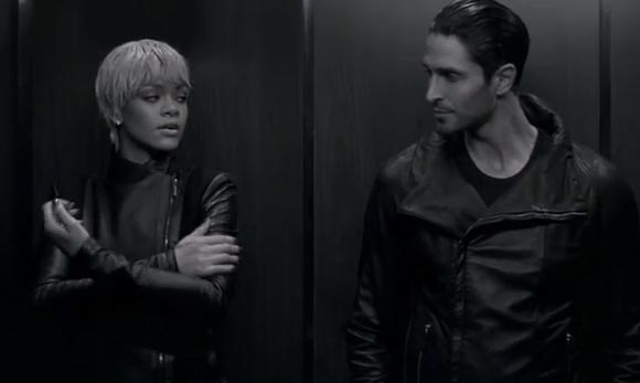 Rihanna Armani film noir movie