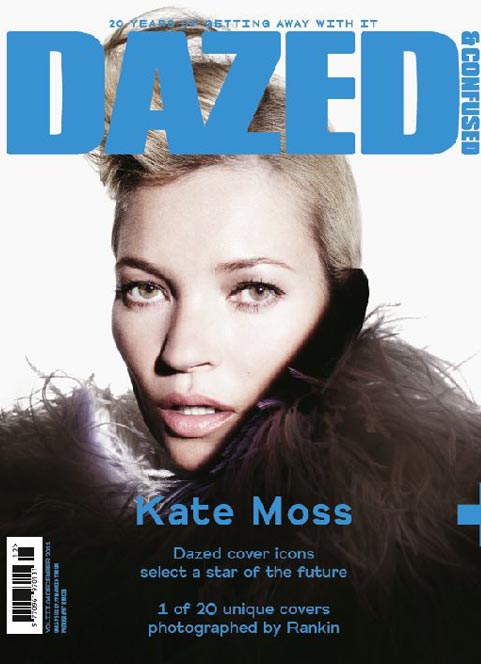 dazed and confused kate moss 20th anniversary special edition 20 covers