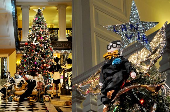 lanvin claridge's tree alber elbaz