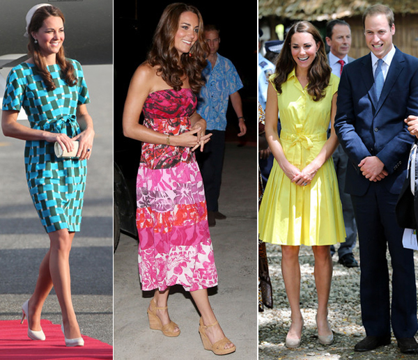 More Kate Middleton looks from her Diamond Jubilee Tour wardrobe ...