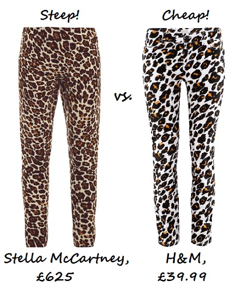 Steep vs. Cheap: Leopard-print pants - my fashion life