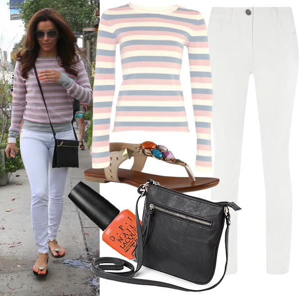 Get Eva Longoria’s casual spring-ready look - my fashion life