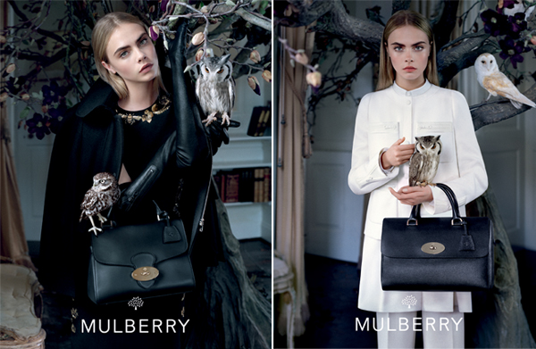 Cara Delevingne is the star of Mulberry's AW13 ad campaign - my fashion ...