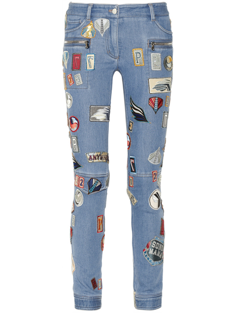 Lunchtime Buy: 3.1 Phillip Lim patch appliqued skinny jeans - my ...