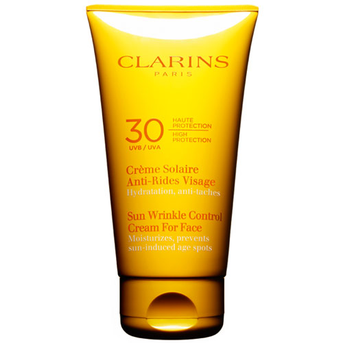 clarins sun wrinkle control cream factor 30