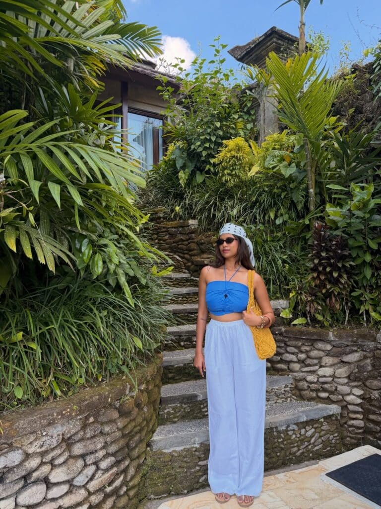 bali beach dress code Your Ultimate Outfit Guide for Days, Temples, and Dinner Metal Part Finish:Antique Brass TARGET and honestly… I colour: navy-one-shoulder-ruched-midi-dress